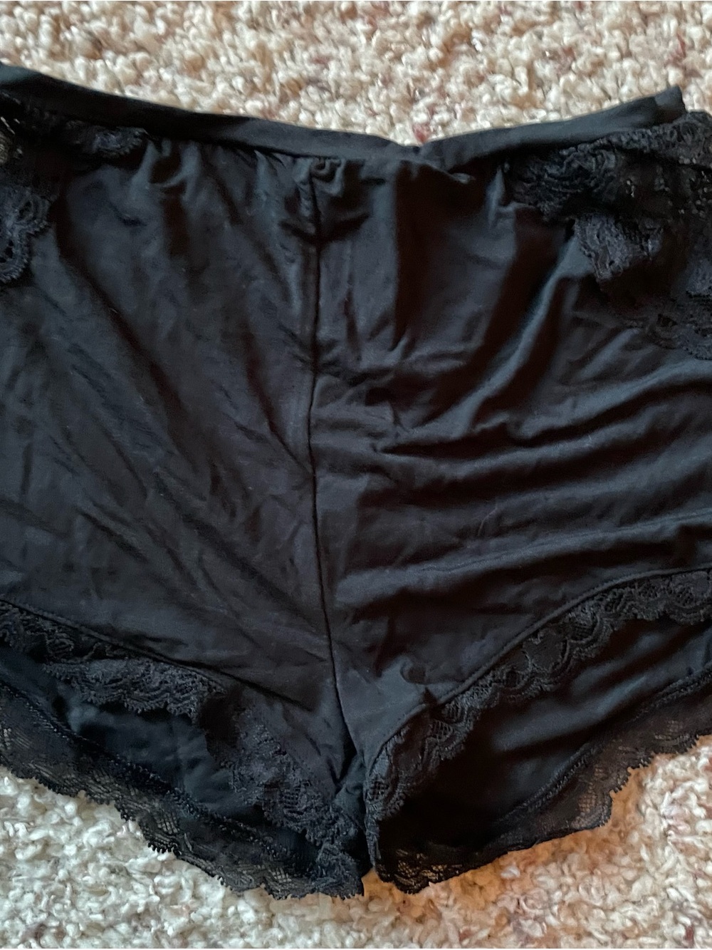 BNWT VICTORIA’S SECRET Black Lace-Trim Camisole & Short Sleep Set Size XS - Picture 7 of 11